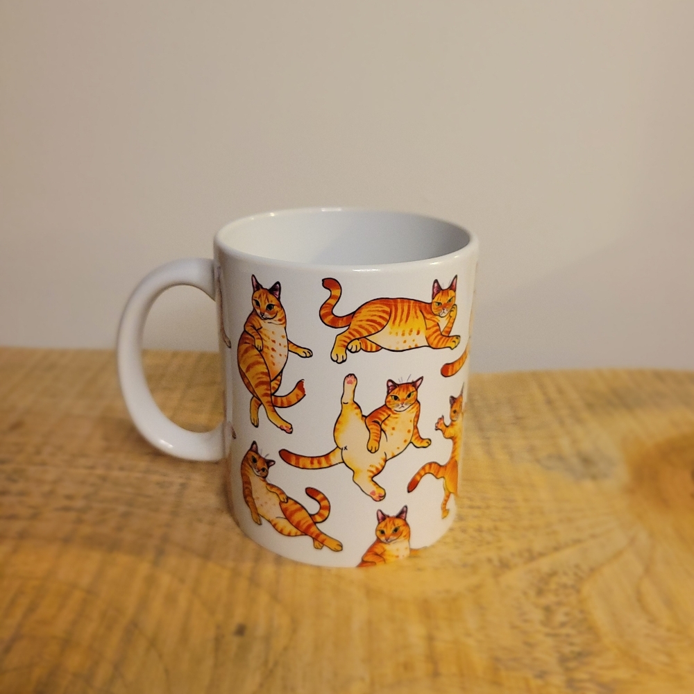 WIRESTER 11oz 325ml Ceramic Cat Mug